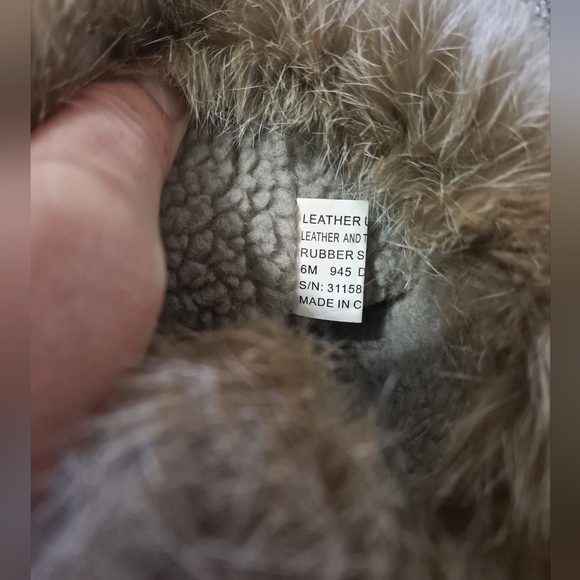 Tory Burch Angelica Rabbit Boots Size 6 - Picture 6 of 6